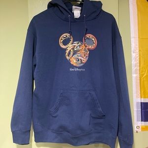 Mens size large vintage walt disney world y2k hoodie